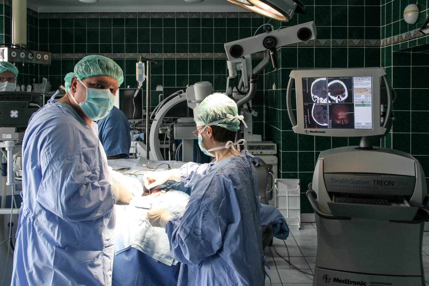 Blok operacyjny – operacja guza mózgu – 26 stycznia 2006